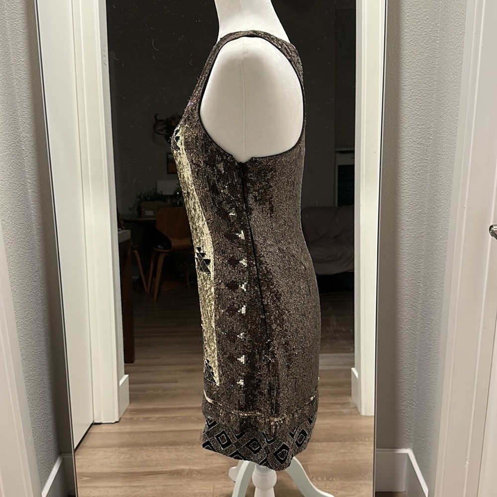 AllSaints Spitalfields Jacks Place London Hand Embellished Dress Vintage… - Picture 7 of 12